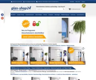 Glas-Shop24.de(Glasschiebetuer) Screenshot