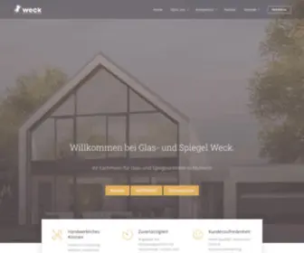 Glas-Weck.de(& Spiegel Weck) Screenshot