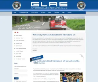 Glasclub.de(Startseite) Screenshot