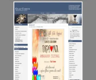 Glascomun.info(Glas Comun) Screenshot