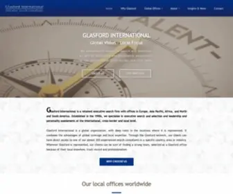 Glasford.com(Glasford International Home) Screenshot