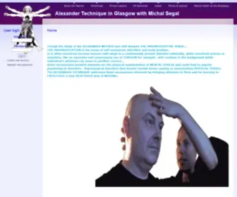 Glasgowalexandertechnique.co.uk(Alexander Technique &amp; Tai Chi) Screenshot