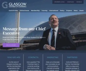 Glasgowchamberofcommerce.com(Glasgow Chamber of Commerce) Screenshot