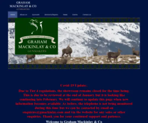 Glasgowgunmakers.co.uk(Graham Mackinlay & Co) Screenshot