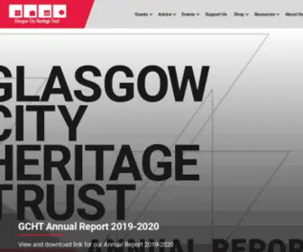 Glasgowheritage.org.uk(Glasgow City Heritage Trust) Screenshot