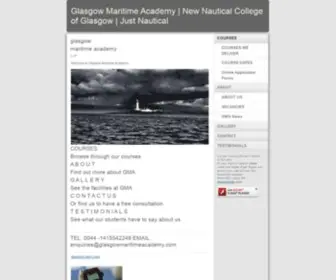 Glasgowmaritimeacademy.co.uk(Glasgowmaritimeacademy) Screenshot