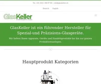 Glaskeller.ch(Home) Screenshot