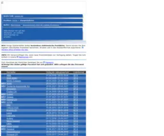 Glaspreislisten.de(COMCEPT) Screenshot