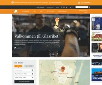 Glasriket.se(Hem) Screenshot