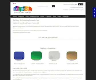 Glass-Fusing-Shop.com(Fusing and stained glass wholesale) Screenshot
