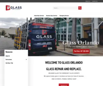 Glass-Orlando.com(Glass and Glazing Orlando) Screenshot