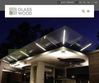 Glass-Wood.eu(Mēs nodrošinām pilnu būvniecības darbu spektru. Paši projektējam) Screenshot