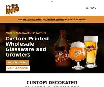 Glassandgrowlers.com(Glass and Growlers) Screenshot