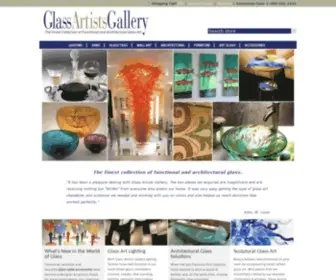 Glassartistsgallery.com(Glass Artists Gallery) Screenshot