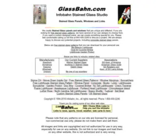 Glassbahn.com(Stained Glass Panels) Screenshot