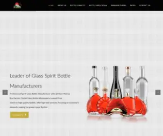 Glassbottlewholesale.com(Wholesale Glass Liquor Bottles Supplier) Screenshot