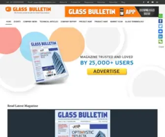 Glassbulletin.com(GLASS BULLETIN) Screenshot