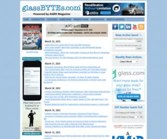Glassbytes.com(AGRR and Insurance Industry News) Screenshot