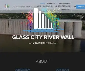 Glasscityriverwall.org(Glass City River Wall) Screenshot