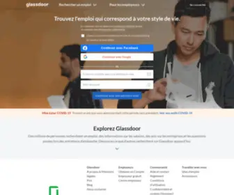 Glassdoor.fr(Site de recherche d'emploi) Screenshot