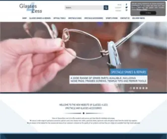 Glasses4Less.net(Glasses & Spectacle Accessories) Screenshot