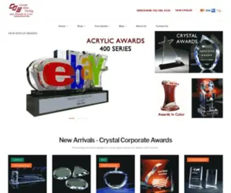 Glassetcher.com(Corporate Awards in Crystal) Screenshot