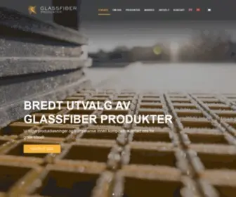 Glassfiber.no(Fremtidens materialer) Screenshot