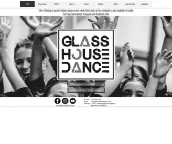 Glasshousedance.com(Glass House Dance) Screenshot