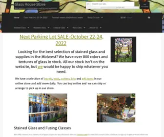 Glasshousestore.com(Stained Glass Equipment and Supplies) Screenshot