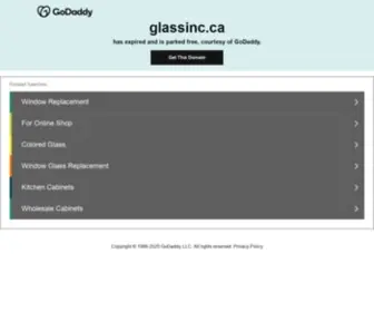 Glassinc.ca(Glass Inc) Screenshot