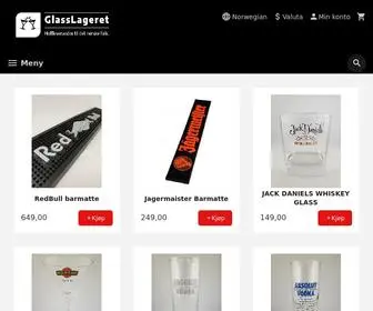 Glasslageret.no(GLASSLAGERET) Screenshot