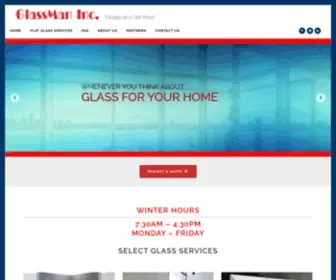 Glassmaninc.com(Residential Glass) Screenshot