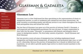 Glassmanlaw.com Screenshot