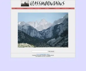 Glassmountains.com(GlassMountains) Screenshot