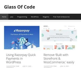 Glassofcode.com(Glass Of Code) Screenshot