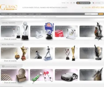 Glassogroup.com(Custom trophies) Screenshot