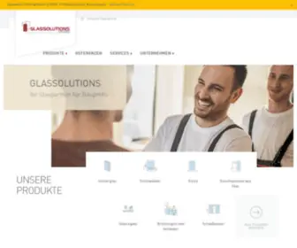 Glassolutions.ch(Glassolutions) Screenshot
