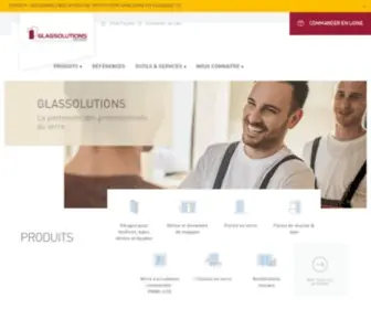 Glassolutions.fr(Saint-Gobain Vitrage Bâtiment) Screenshot
