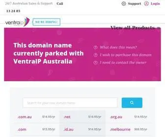 Glasspoolfencingsydney.net.au(Domain Parked With VentraIP Australia) Screenshot