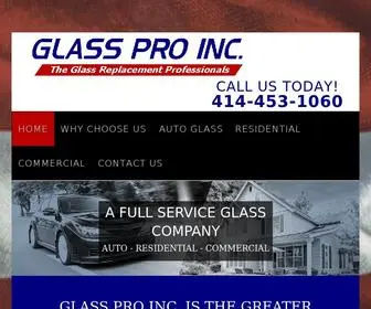 Glassproinc.biz(Glass Pro Inc) Screenshot