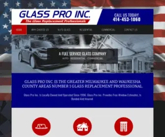 Glassproinc.net(Glass Pro Inc) Screenshot