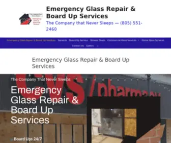 Glassrepairandboardupservices.com(Glassrepairandboardupservices) Screenshot