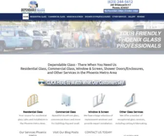 Glassreplacementarizona.com(Residential Glass) Screenshot