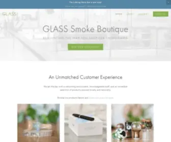 Glasssmokeboutique.com(Home) Screenshot