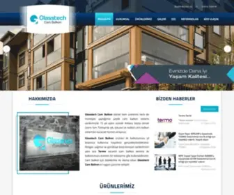 Glasstechcambalkon.com(Glasstech Cam Balkon & Kaliteli Cam Balkonun Adresi) Screenshot