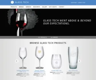 Glasstechweb.com(Glass Tech) Screenshot