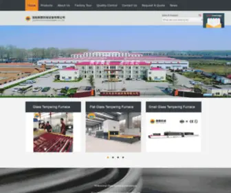 Glasstempering-Furnace.com(Quality Glass Tempering Furnace & Flat Glass Tempering Furnace factory from China) Screenshot