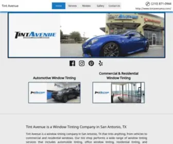 Glasstintingsanantonio.com(Tint Avenue is a Window Tinting Company in San Antonio) Screenshot