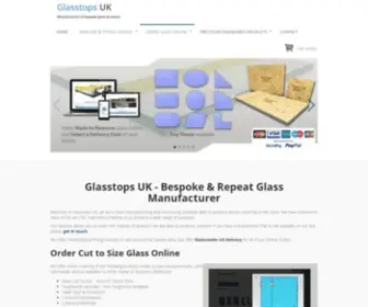 Glasstops.co.uk(Glasstops UK) Screenshot