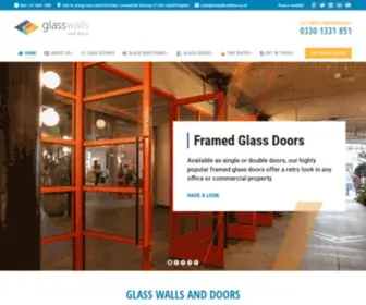 Glasswallsanddoors.co.uk(Glass Walls and Doors) Screenshot